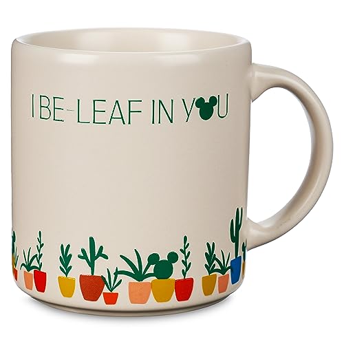 Disney Mickey Mouse Icon ''I Be-Leaf In You'' Mug