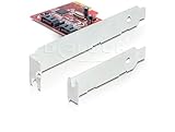 Unterstützt ATA, ATAPI DeLock PCI Express Karte > 2 x intern SATA 6 GB/S