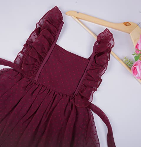 Image of TAGAS Baby-Girl's Georgette Fit and Flare Knee-Length Dress