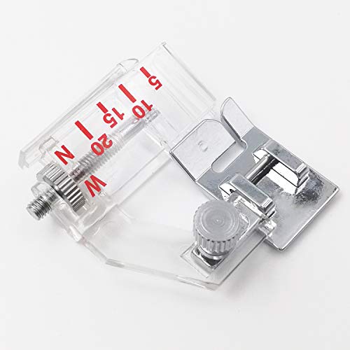 Kalevel Tape Binding Presser Foot Bias Binding Binder Foot Sewing Machine Presser Foot Set Accessories Kit For Low Shank Snap-On Singer Brother Janome Kenmore Babylock Husqvarna Janome Bernina Elna #TOP2