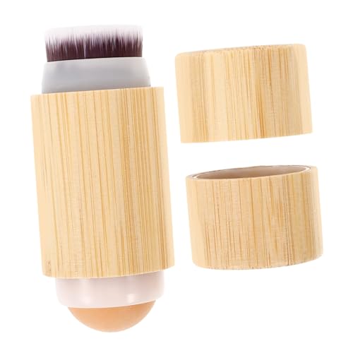TOVINANNA Makeup Blender Brush Small Foundation Brush Portable Easy to Clean Oil Absorbing Roller Ball