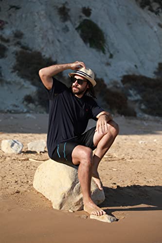 Comhats Summer Fedora Straw Hats For Men Beach Sun Panama Packable Trilby Dress Derby Beige X-Large #TOP2