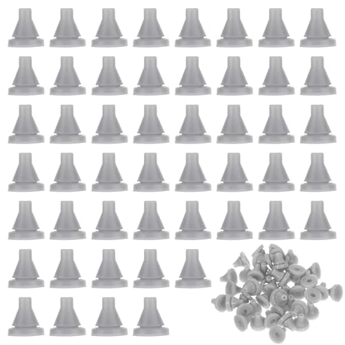 Duschkopf Ersatzdüsen,50 PCS Silikon Düsen Regendusche Ersatzdüsen Silikon Düsensprinkler für Hochdruck Duschkopf Combo Regenduschkopf Handbrause Combo Silicone Shower Head Parts Replacement