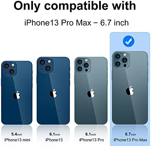 YIRSUR Glitter Clear Case Compatible with iPhone 13 Pro Max 6.7 Inch with 2 Pack Screen Protector with 2 Pack Camera Lens Protector, Soft TPU Bumper Anti-Scratch Shockproof Transparent Sparkly