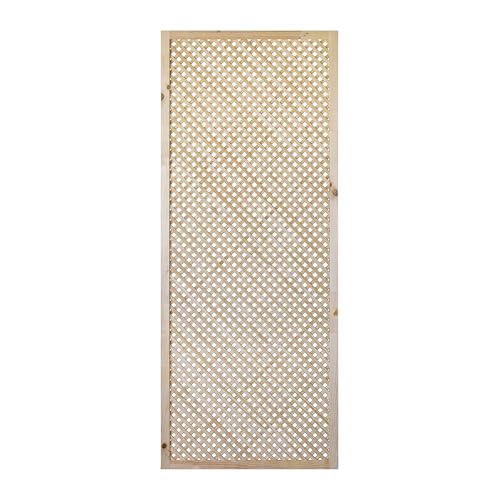 Celosía De Madera Tratada para Decoración De Terrazas, Jardines y Exteriores (228x92 cm)