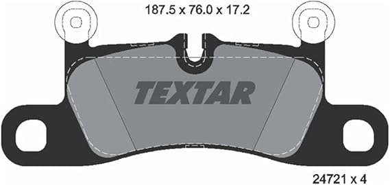 Textar 2472101 Disc Brake Pad
