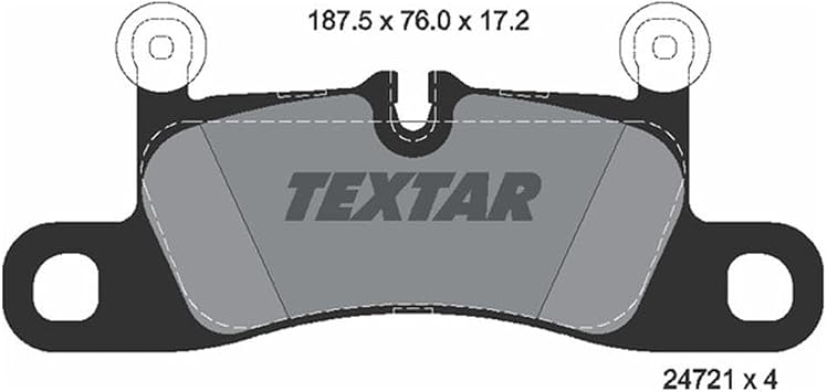 Textar 2472101 Disc Brake Pad
