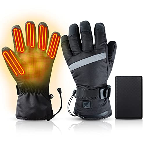 Gants d'hiver imperméables pour la course à pied et les sorties à vélo - 3