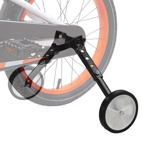 Ruedas de entrenamiento para bicicleta de 16-24 pulgadas universales y soportes de metal traseros