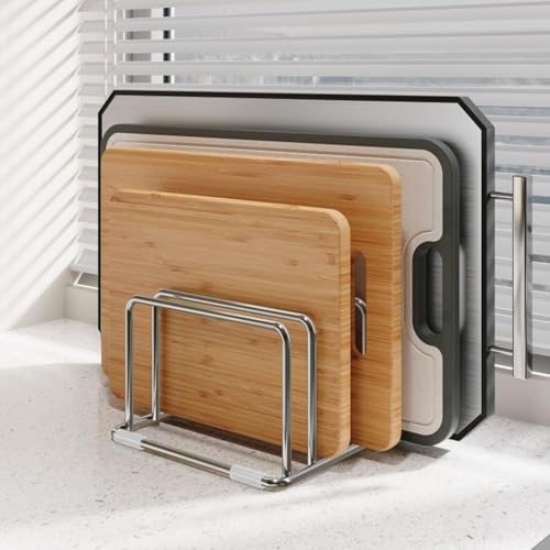Soporte para tablas de cortar de acero inoxidable de alta calidad 6