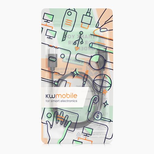kwmobile Ładowarka kompatybilna z Garmin Swim 2 / Tactix7 / Enduro/Epix 2 / Epix Pro - kabel USB-C do ładowania smartwatcha - czarna