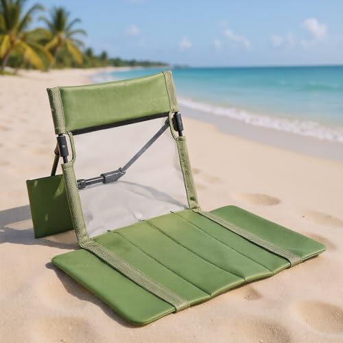 Siège de blanchiment pliable compact : chaise de stade portable de camping - 4