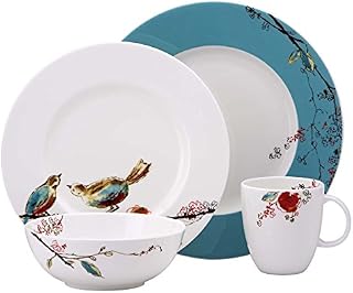 Lenox 791869 Chirp 4-piece Place Setting, 5.1 LB, Multi