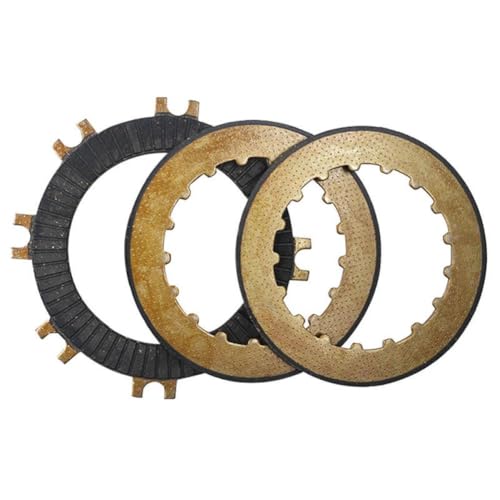 Clutch Friction Plates Steel Plates Disc 2.5mm Compatible With Automotive Motorcycle Parts DY100 C110 C70 C 110 70(Friction Plates)