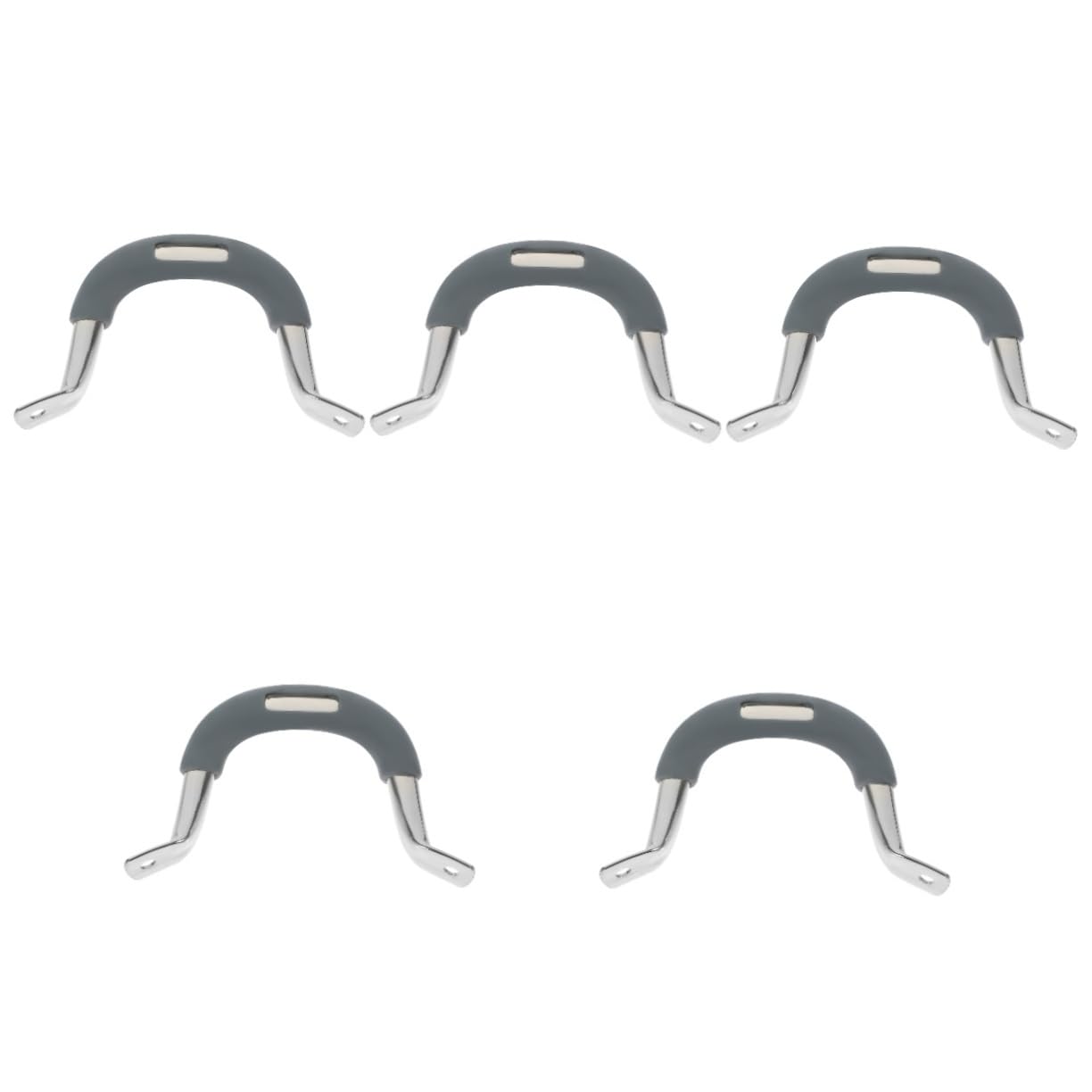 PRETYZOOM 5stücke Ersatzgriff Für Töpfe Und Pfannen Hitzebeständiger Ergonomischer Topfgriff Aus Und Silikon Einsetzbar Anti-verbrühungsdesign Für Kochgeschirr Und Dampfgarer