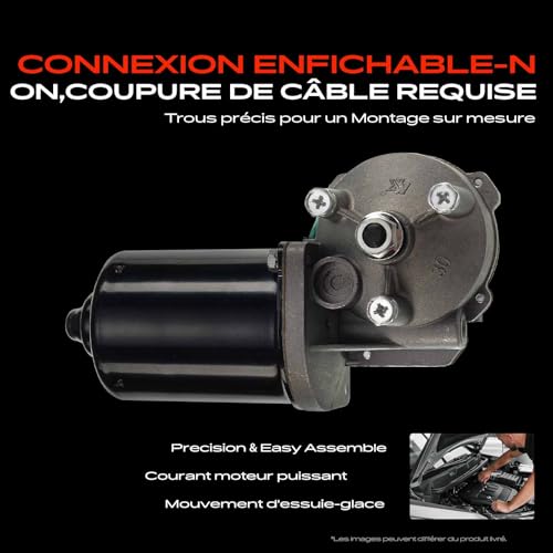 Moteur d'essuie-glace avant pour rénovation mécanique de Combo Tour - 5