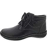 Absatztyp: flach Josef Seibel Herren Winterstiefel Anvers 35, Männer Stiefel,Winter-Boots,Schnürstiefel,gefüttert,warm,schwarz,44 EU / 9.5 UK