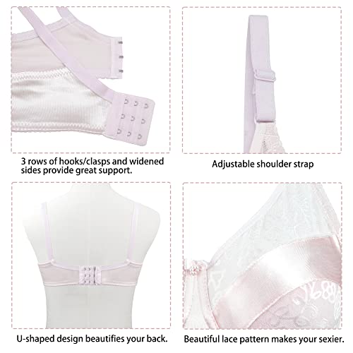 NORFULL MaxTara Special Pocket Bra for Silicone Breastforms Post Surgery Mastectomy Crossdress Pink Bra Size 44/100