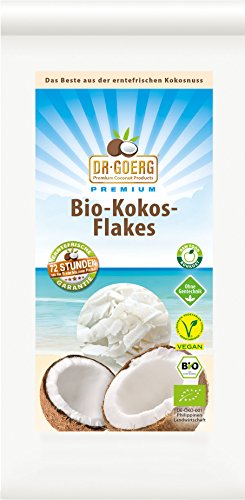 Dr. Goerg, Copos de Coco ecológicos - Pack de 3 unidades de 300 gr