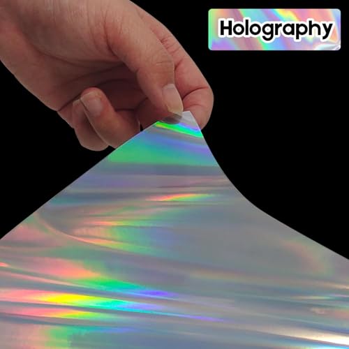 Papier vinyle holographique imprimable contre les bavures d'encre et décollements - 2