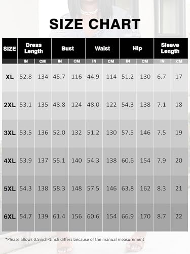 Image of SUZONANA Plus Size Denim Print Maxi Dresses for Women Casual V Neck Short Sleeve with Pockets Soft Jean Look Dress XL-6XL