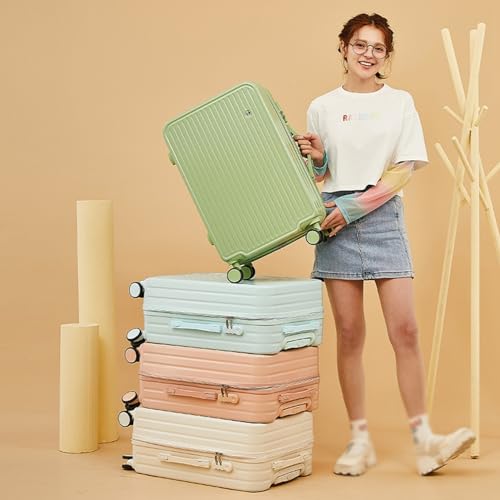 Suitcase, portable case, carry-on bag, zipper, lightweight, impact-resistant, multi-level pull rod, waterproof, 360-degree rotating, silent casters, large capacity, convenient for overseas travel, bu2