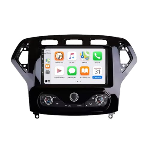 Pantalla Carplay para Ford Mondeo 4 MK4 2007-2010 con Android Auto inalámbrico y Bluetooth 1G+32G