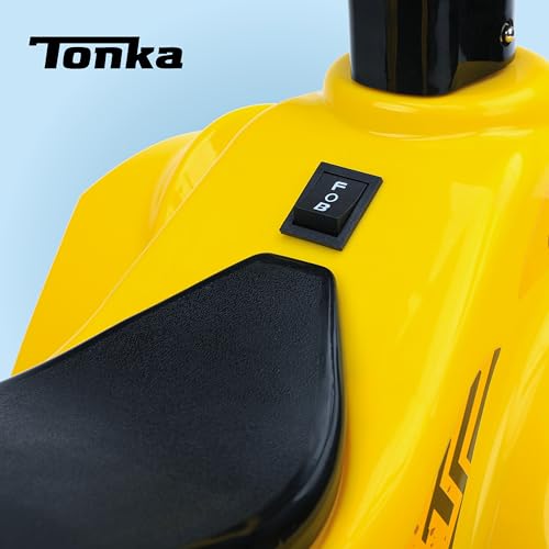 Image of Tonka - 6V Kids Ride-On ATV with Rechargeable Battery and Reverse Drive