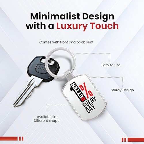 Image of Premium Printed Metal Keychain for Men & Women | High-Definition Artwork Print | Durable Key Ring for Car, Bike, Home & Office Keys | Stylish Decorative Key Holder Gift