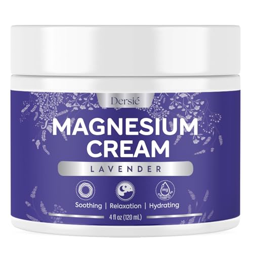Crème de magnésium anti-crampes : formule lavande pour détendre les muscles
