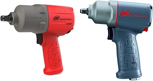 Ingersoll Rand 2235TiMAX-R Llave de impacto neumática de 12 pulgada y llave de impacto neumática 2115TiMAX de 38 pulgadas, potente salida de par
