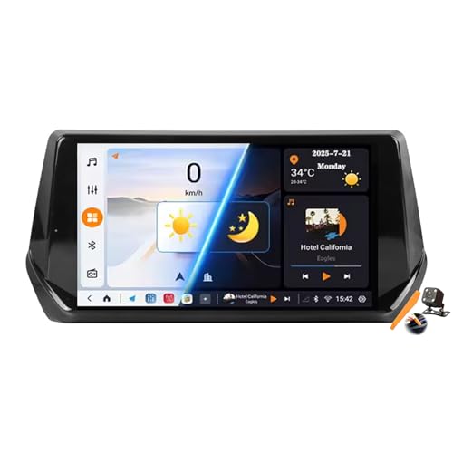 Autoradio Peugeot 2008 2020 : GPS Android 15, CarPlay et navigation fluide pour vos trajets