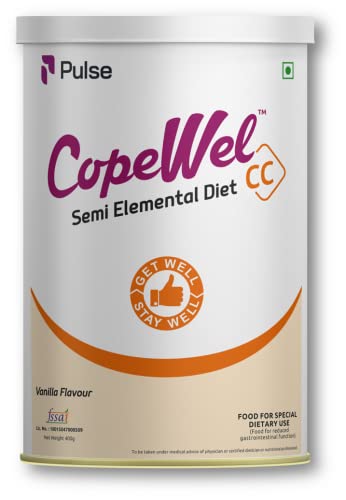 CopeWel CC (Critical Care, Semi- Elemental Diet) – to meet the nutritional needs in critically-ill GI Impaired patients – 400g- Vanilla Flavour CopeWel CC (Critical Care, Semi- Elemental Diet) – to meet the nutritional needs in critically-ill GI Impaired patients – 400g- Vanilla Flavour