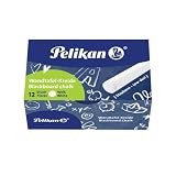 Pelikan Tafelkreide Weiß – 12 Stück, 12x90mm