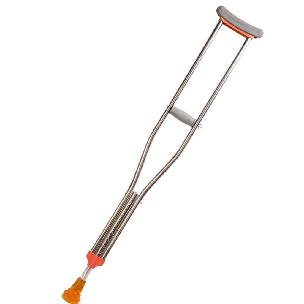 Muleta for Axilas con bastón Doble for Fractura y bastón Antideslizante for Hombres y Mujeres con Garra de Esquina de Cuatro Patas (Color : B)