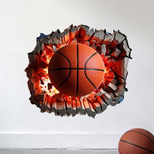 Vinilo decorativo 3D baloncesto 18.9 x 15.7 pulgadas miniatura 4
