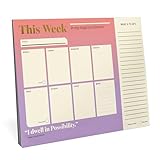 Knock Knock This Week In My Magical Existence: Inner-Truth® Undated Weekly Desktop Planner