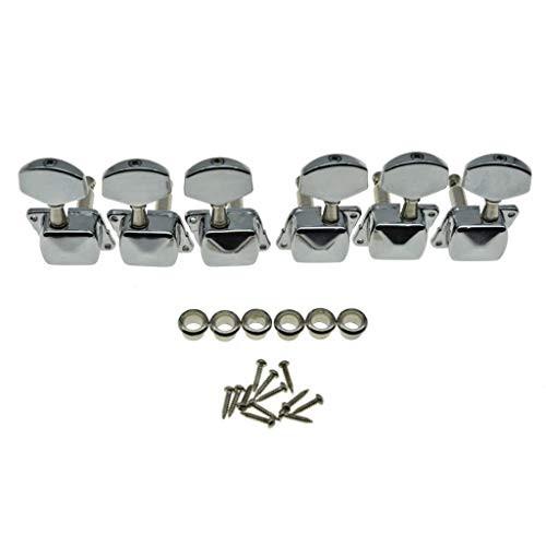 KAISH 3x3 Semi-Closed Guitar Tuning Keys Guitar Tuners Machine Heads for Acoustic or Electric...
