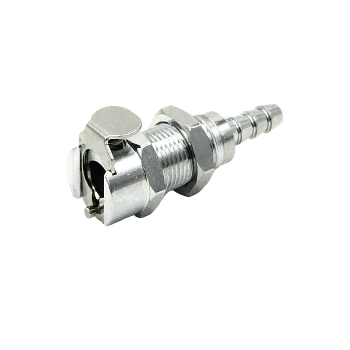 Connettore fluido in acciaio inossidabile con interfaccia a innesto rapido industriale da 1/4" 3/8" 3/16"(With Globe Valve,ID3.2mm(1-8))