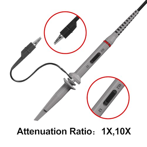 Image of HANMATEK Voltage Oscilloscope Probe HM5100 with Accessory Kit 100MHz 600V 10:1