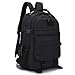 Militär Rucksack Molle Taktische Motorrad Wanderrucksack Outdoor Wasserdicht Trekkingrucksack 35L/40L Campus Daypack Jagdrucksack Schulrucksack mit USB-Anschluss für Jungen Herren Damen - Schwarz