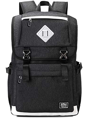 Nani リュック メンズ 防水 大容量 高校生 大学生 通学 通勤 通学リュック フラップ MTA (ダークグレー910)