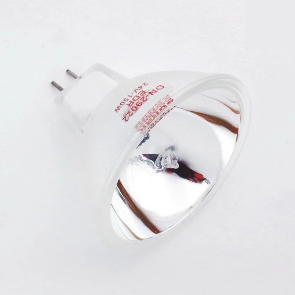 Bombilla halógena de 24V 150W EDR24V150W endoscopio microscopio fuente de luz fría lámpara MR16 cola cuadrada(2 pieces)