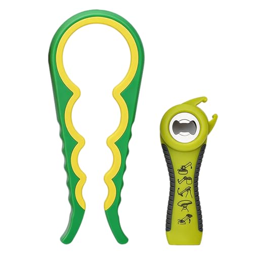 GZLT 5-in-1 Multi-Tool Jar Opener with Grip Pads