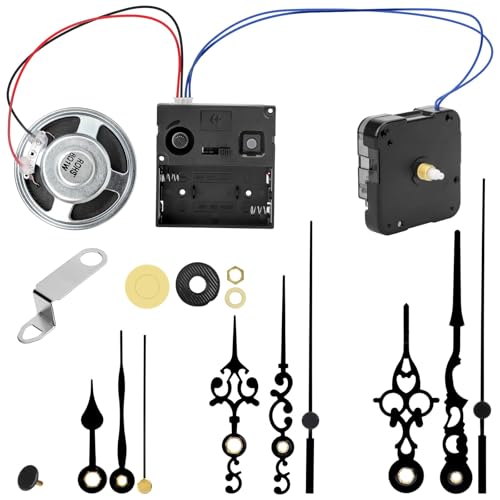 EEEKit Chiming Clock Mechanism Replacement, Battery Motors with Chime Melody