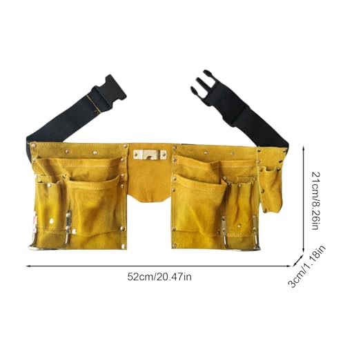Pochette de ceinture multifonctionnelle avec rangement optimisé outils - 6