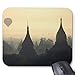 Produktbild Mauspad mit seidenweicher Textiloberflche - Mouse Pad Paradise (antistatische Wirkung - perfekte Gleiteigenschaft PC / Computer Mousepad)-asia burma myanmar pagan bagan hot air