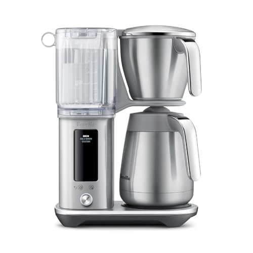 Breville Stainless Coffee Makers: Drip or Espresso at Home