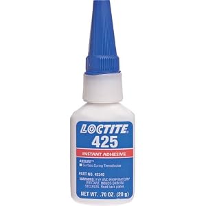 Image of Loctite 42540 Blue 425 Assure Plastic Fastener Threadlocker, 20 gal Bottle