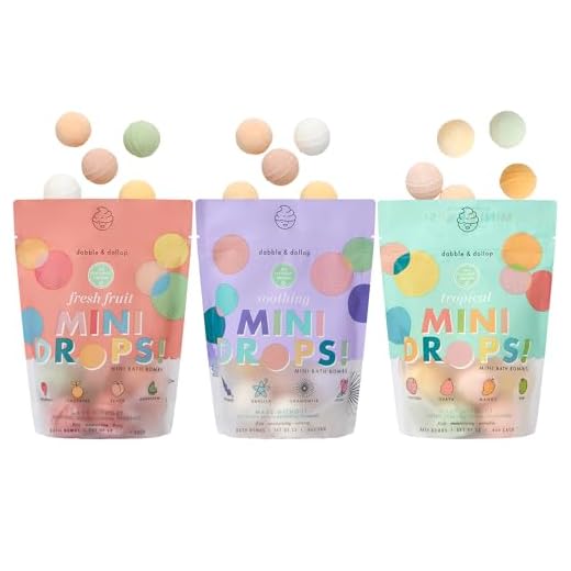 Dabble & Dollop Mini Bath Bombs Variety Pack